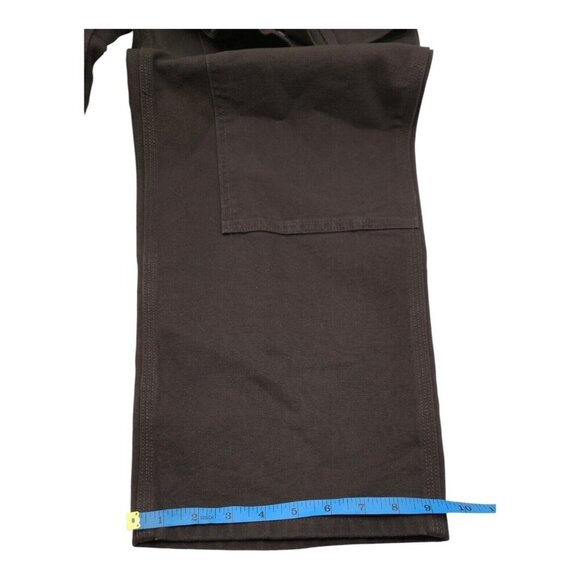 Carhartt Pant Men 36x30 Loose Fit Double Knee Distress Work B136 DKB Streetwear - Picture 3 of 9